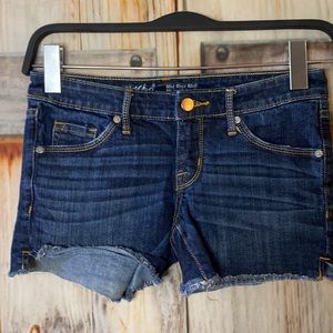 NWOT Raw Hem Jean Shorts O